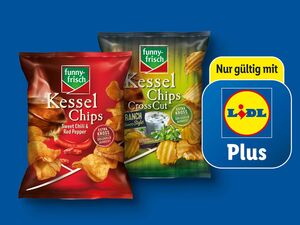 funny-frisch Kessel Chips,  120 g