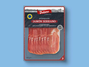 Dulano Selection Jamón Serrano Rohschinken,  100 g