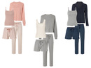 Bild 1 von esmara® Damen Pyjama-Set, 4-teilig, für jede Jahrezeit