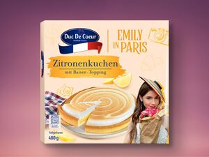 Duc de Coeur Zitronenkuchen mit Baiser-Topping,  480 g