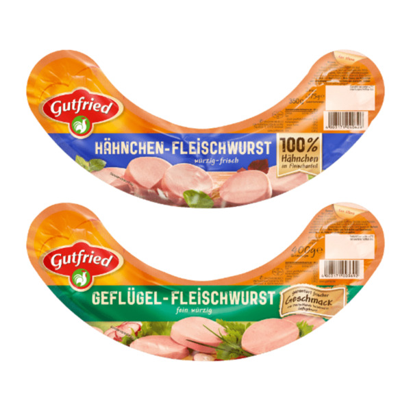 Bild 1 von GUTFRIED Geflügel-Fleischwurst