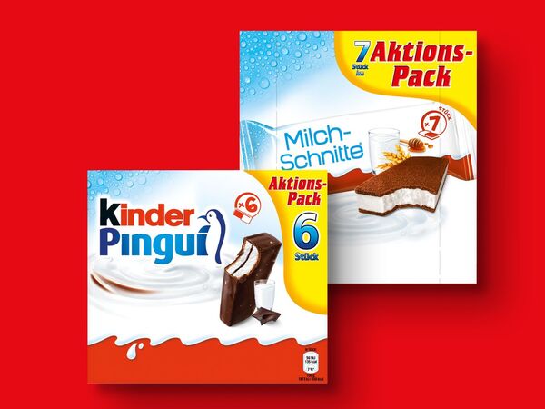 Bild 1 von Kinder Pingui/Milchschnitte