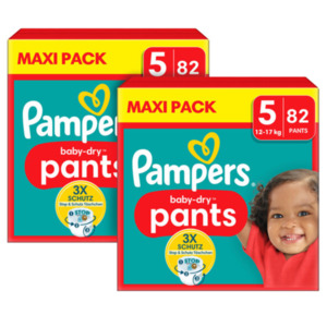 Baby Dry Pants, Gr. 5 Junior, Maxi Pack, 2er Set