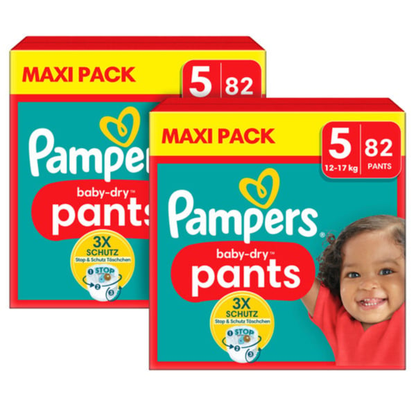 Bild 1 von Baby Dry Pants, Gr. 5 Junior, Maxi Pack, 2er Set