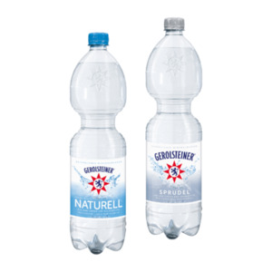 GEROLSTEINER Sprudel / Naturell / Lemon 1,5L