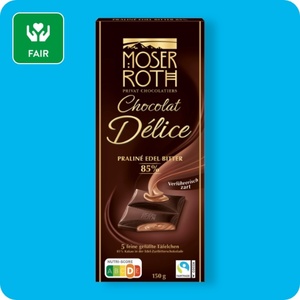 MOSER ROTH Chocolat Délice, versch. Sorten