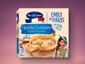 Duc de Coeur Quiche Lorraine/Zwiebelkuchen/Lauchtarte