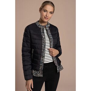 STEFFEN SCHRAUT Steppjacke Bouclé-Optik Länge ca. 62cm figurbetont