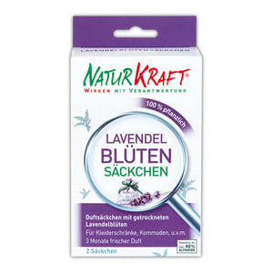 Natur Kraft Lavendel Blüten Säckchen