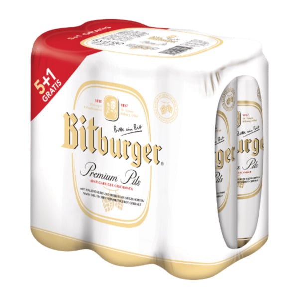 Bild 1 von BITBURGER Premium-Pils 0,5L