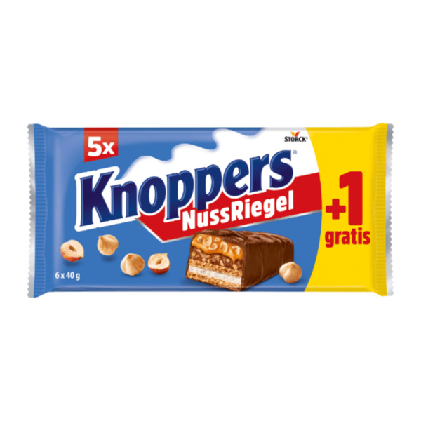 Bild 1 von STORCK Knoppers Riegel Nuss-Riegel 40g