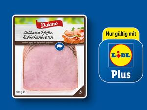 Dulano Delikatess Schinkenbraten,  100 g