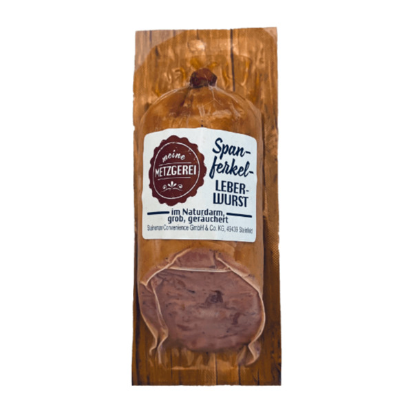 Bild 3 von Spanferkel- / Rindfleischleberwurst 150g