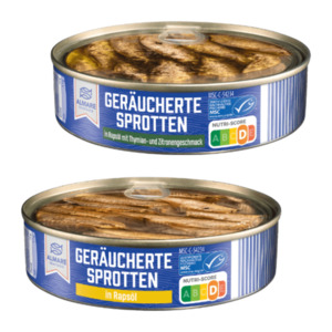 ALMARE Geräucherte Sprotten 160g