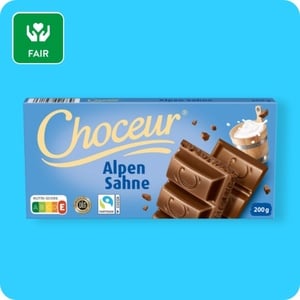 CHOCEUR Schokolade, Alpen-Sahne