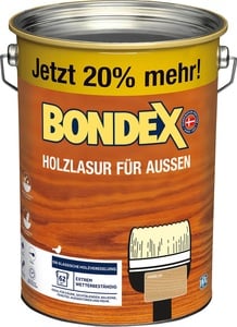 Bondex Holzlasur 4,8 L frablos