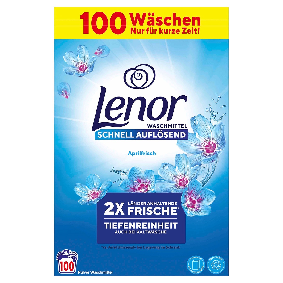 Bild 2 von LENOR Flüssigwaschmittel oder Pulver 100 WL