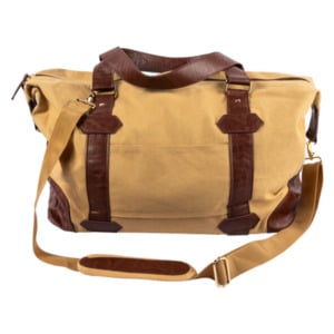 Canvas Weekender, beige