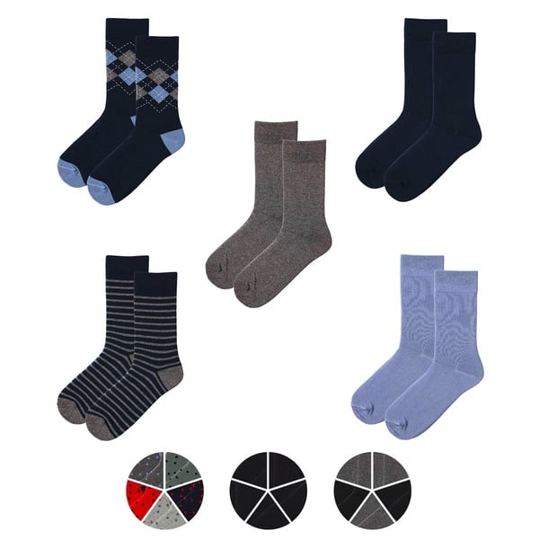 Bild 1 von UP2FASHION Herren Socken, 5 Paar