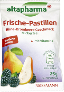 altapharma Frische-Pastille Birne-Brombeere, 25 g