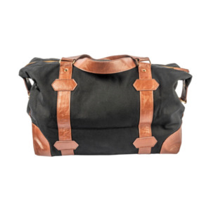 Canvas Weekender, schwarz