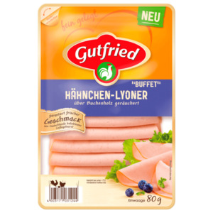 Gutfried Hähnchen-Lyoner "Buffet" 80g