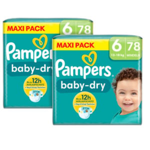 Baby Dry, Gr. 6 Extra Large, Maxi Pack, 2er Set