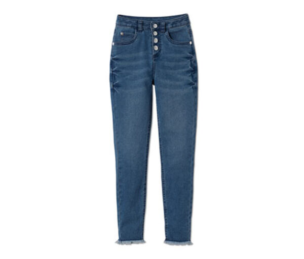 Bild 1 von High-Waist-Jeans, blue denim