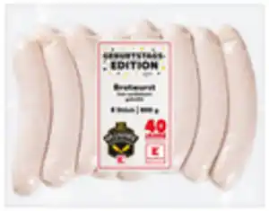 Aus eigener Herstellung Bratwurst, 8 St. = 800-g-Packg.