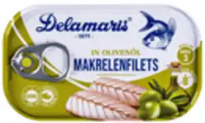 DELAMARIS Makrelenfilets, 125-g-Dose