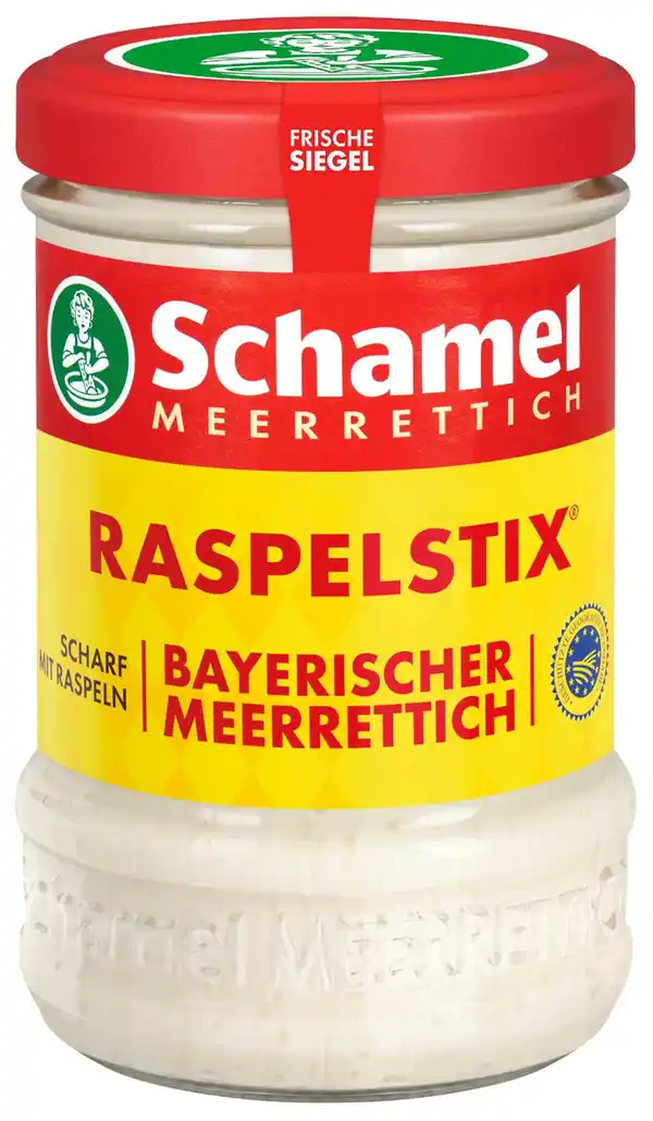 Bild 1 von SCHAMEL Raspelstix-Meerrettich, 145-g-Glas