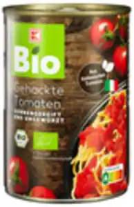 K-BIO Gehackte Bio-Tomaten, 400-g-Dose