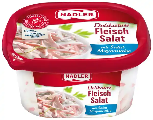 Bild 1 von NADLER Delikatess-Fleischsalat, 400-g-Packg.