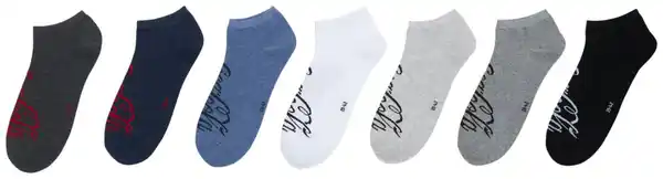 Bild 2 von Herren-Sneakersocken »Coca-Cola«, 7 Paar