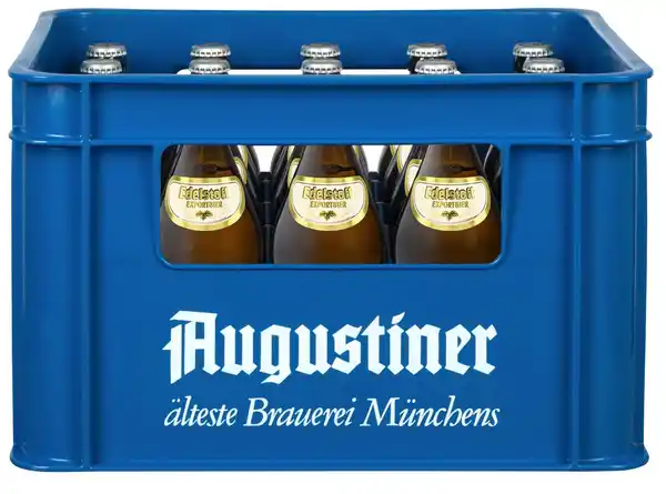 Bild 1 von AUGUSTINERBRÄU Edelstoff, Ka. 20 x 0,5-l-Fl.