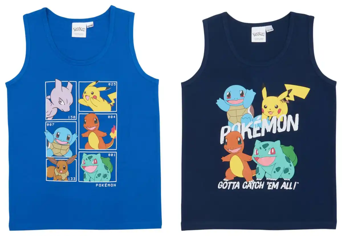 Bild 2 von Kinder-Unterhemden »Pokémon«, 2-St.-Packg.