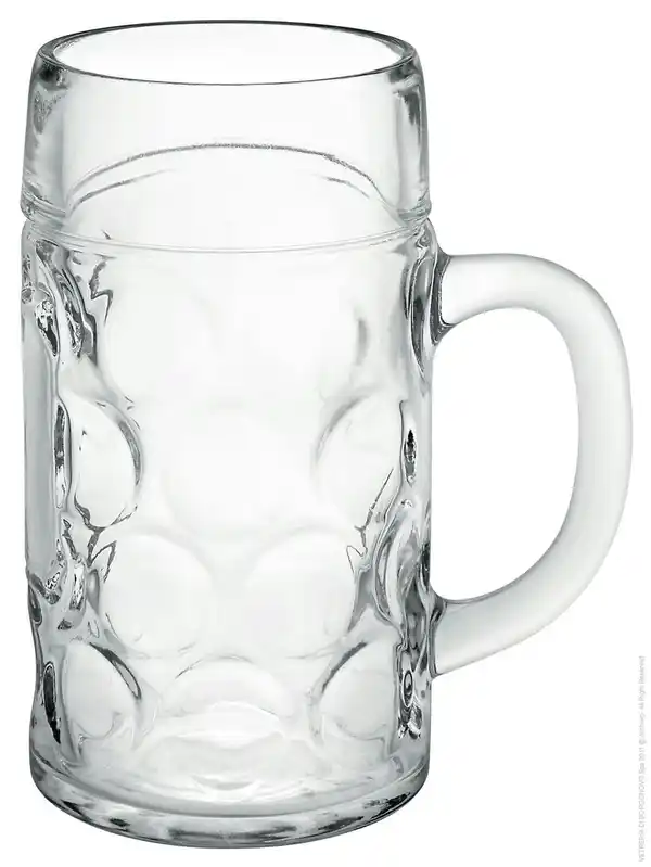 Bild 1 von Stölzle Maßkrug Isar 1 l /-/ Glas 6er Karton