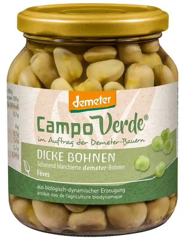 Bild 1 von CAMPO VERDE Demeter Konserven, 350-g-Glas