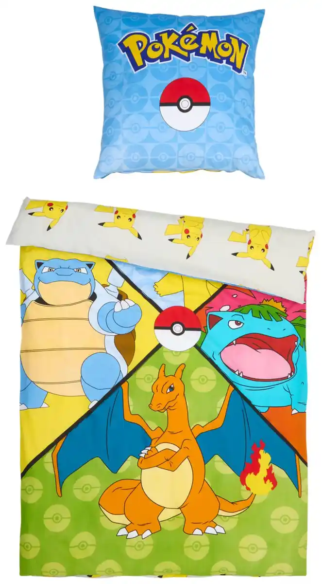 Bild 4 von Bettwäsche-Set »Pokémon«, 2-teilig