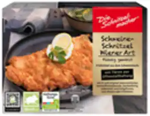 DIE SCHNITZELMACHER Schweine-Schnitzel Wiener Art, 2 - 4 St. = 500-g-Packg.