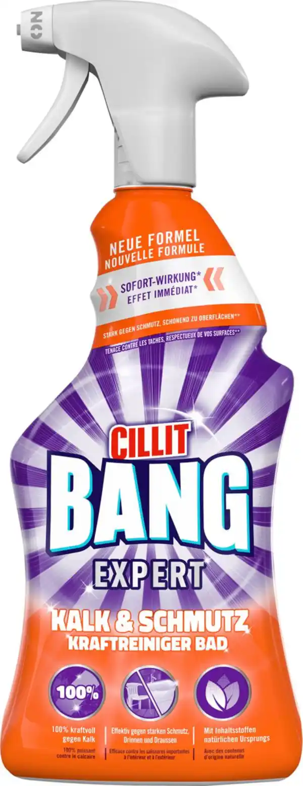 Bild 1 von CILLIT BANG Expert Kraftreiniger, 750-ml-Fl.