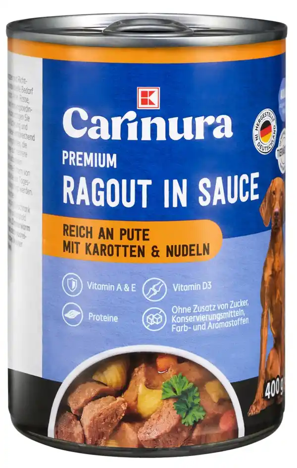 Bild 1 von K-CARINURA Ragout in Sauce, 400-g-Dose