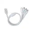 Bild 1 von Diamond Car 4in1 Ladekabel USB-C, 8-polig, Mini-USB, Micro-USB