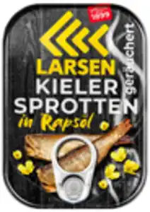 LARSEN oder ANDRE'S FISH & FRIENDS Kieler Sprotten, 100 - 110-g-Dose