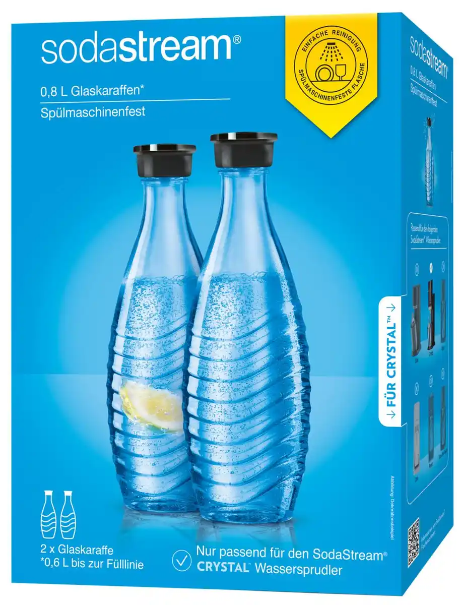 Bild 2 von SODASTREAM Glaskaraffen »DUO«, 2-St.-Packg.
