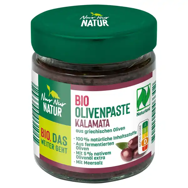 Bild 2 von NUR NUR NATUR Griechische Bio-Olivenpaste 180 g