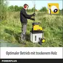 Bild 4 von Powerplus Elektro-Häcksler POWXG6462 - Gartenhäcksler 2800 W, Max. Ø45 mm, Schieber, Garten Häcksler