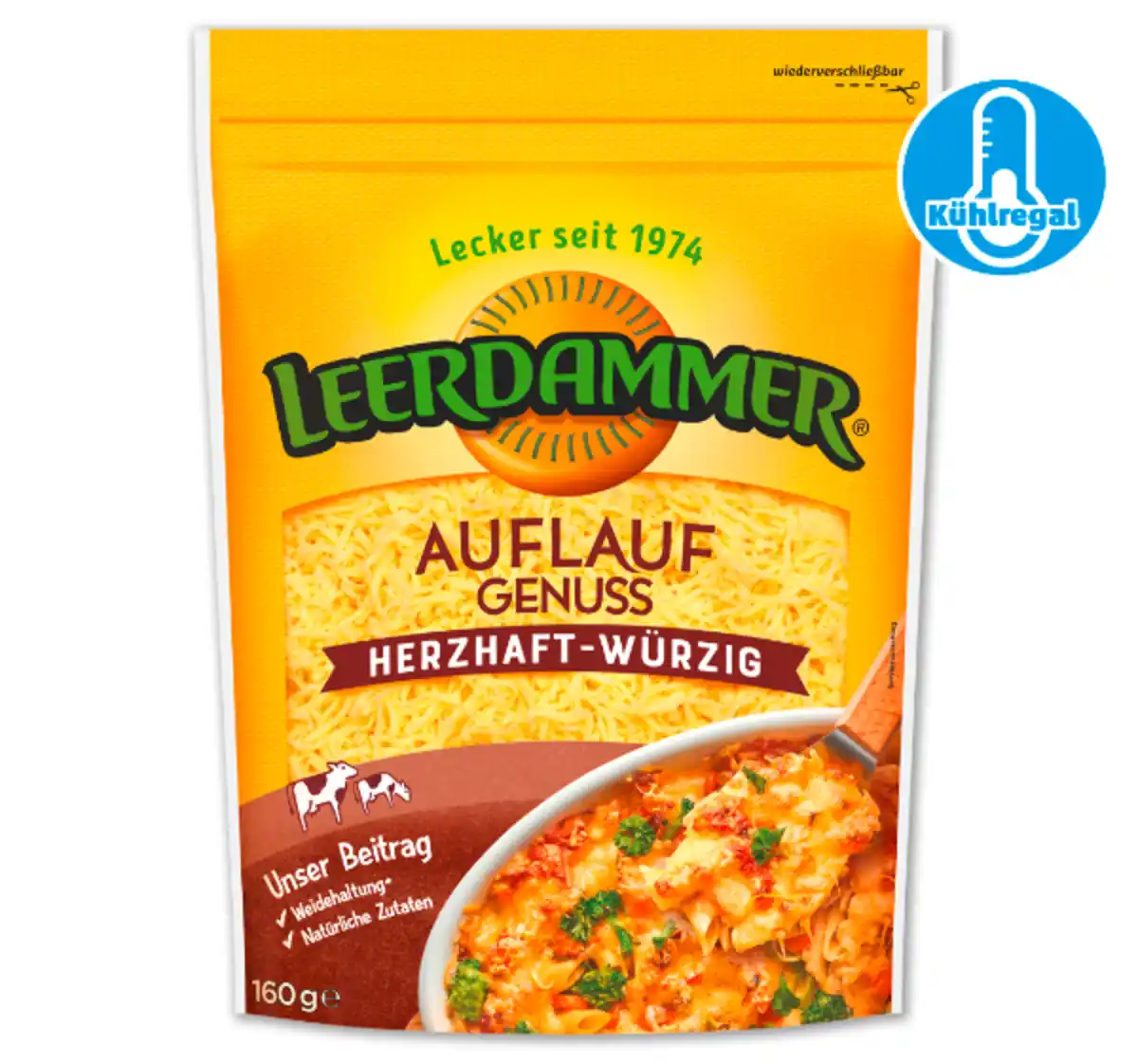 Bild 1 von LEERDAMMER Reibekäse*