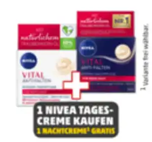 NIVEA Vital Anti-Falten Tages oder Nachtpflege*