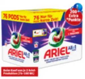 200  Extra°Punkte beim Kauf von Ariel All in 1 COLOR Pods*